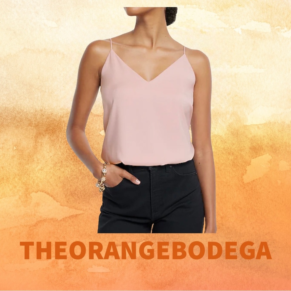 Express Blush V neck Cami Size SP